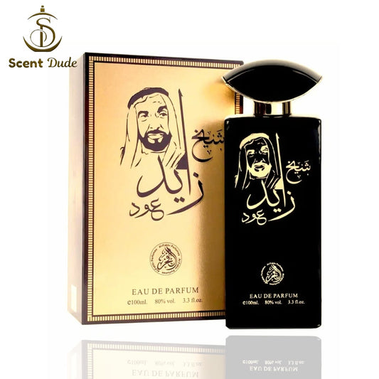 Sheikh zayed (100ml) Oud unisex perfume with body spray gift