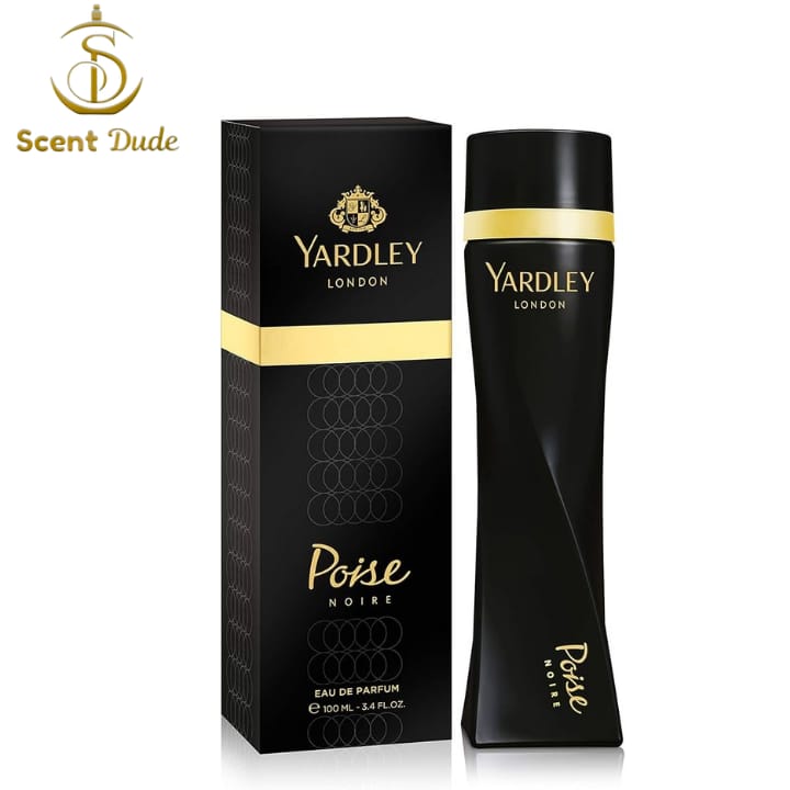 YARDLEY LONDON Poise Noire 100ML with free delivery and body spray gift.